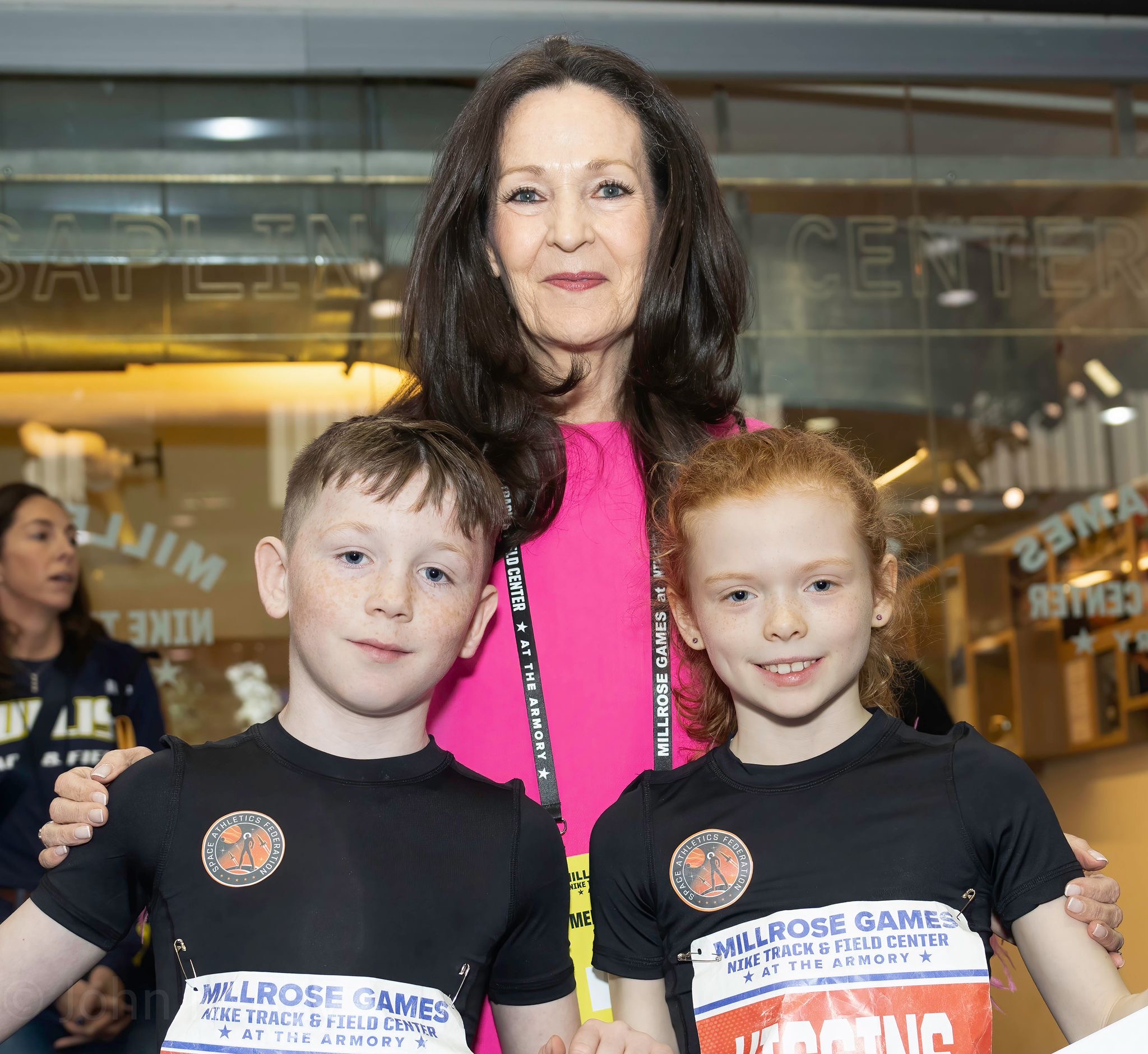 Space Athletics Federation® junior athletes take part in Millrose Games, New York