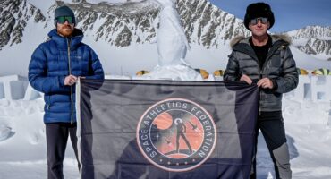 Space Athletics Federation® athlete Sean Tobin sets new Antarctica continental marathon record